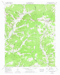Download a high-resolution, GPS-compatible USGS topo map for Tennessee City, TN (1974 edition)