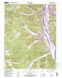 preview thumbnail of historical topo map of Stewart County, TN in 1999
