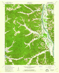 Download a high-resolution, GPS-compatible USGS topo map for Tharpe, TN (1960 edition)