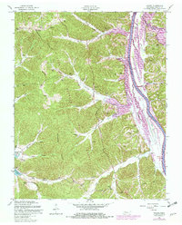 Download a high-resolution, GPS-compatible USGS topo map for Tharpe, TN (1980 edition)