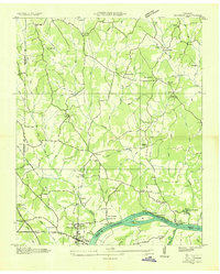 Download a high-resolution, GPS-compatible USGS topo map for Thurman, TN (1936 edition)