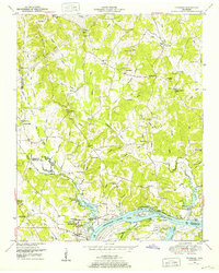 preview thumbnail of historical topo map of Decatur County, TN in 1949