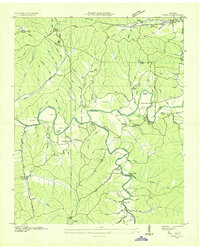 Download a high-resolution, GPS-compatible USGS topo map for Topsy, TN (1936 edition)