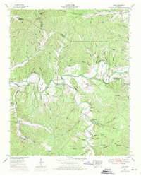 Download a high-resolution, GPS-compatible USGS topo map for Topsy, TN (1971 edition)