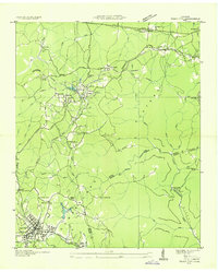 Download a high-resolution, GPS-compatible USGS topo map for Tracy City, TN (1936 edition)