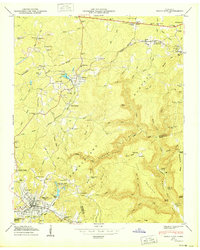 Download a high-resolution, GPS-compatible USGS topo map for Tracy City, TN (1950 edition)
