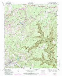 Download a high-resolution, GPS-compatible USGS topo map for Tracy City, TN (1984 edition)