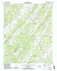 Download a high-resolution, GPS-compatible USGS topo map for Tranquillity, TN (1996 edition)