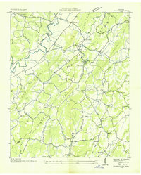 Download a high-resolution, GPS-compatible USGS topo map for Tranquillity, TN (1936 edition)