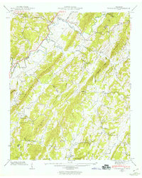 Download a high-resolution, GPS-compatible USGS topo map for Tranquillity, TN (1960 edition)