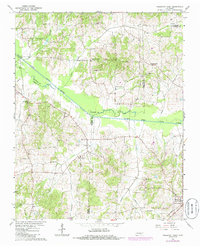 Download a high-resolution, GPS-compatible USGS topo map for Trezevant West, TN (1985 edition)