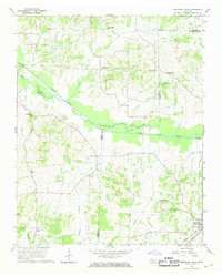 Download a high-resolution, GPS-compatible USGS topo map for Trezevant West, TN (1968 edition)