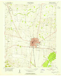 Download a high-resolution, GPS-compatible USGS topo map for Union City, TN (1955 edition)
