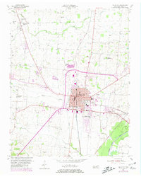 Download a high-resolution, GPS-compatible USGS topo map for Union City, TN (1980 edition)