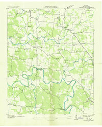Download a high-resolution, GPS-compatible USGS topo map for Unionville, TN (1936 edition)