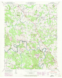 Download a high-resolution, GPS-compatible USGS topo map for Unionville, TN (1972 edition)