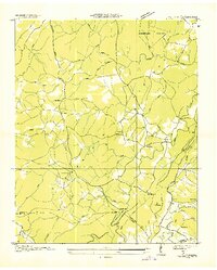 preview thumbnail of historical topo map of Cumberland County, TN in 1935