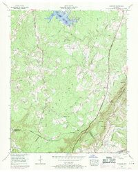 Download a high-resolution, GPS-compatible USGS topo map for Vandever, TN (1971 edition)