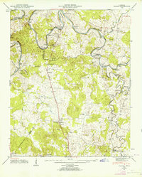 Download a high-resolution, GPS-compatible USGS topo map for Verona, TN (1964 edition)