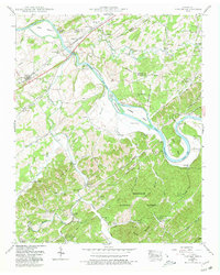 Download a high-resolution, GPS-compatible USGS topo map for Vonore, TN (1981 edition)