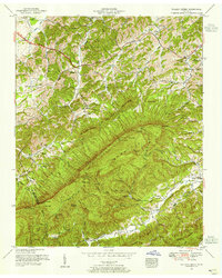 Download a high-resolution, GPS-compatible USGS topo map for Walden Creek, TN (1955 edition)