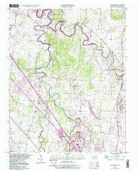 Download a high-resolution, GPS-compatible USGS topo map for Walterhill, TN (1999 edition)