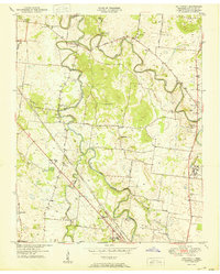 Download a high-resolution, GPS-compatible USGS topo map for Walterhill, TN (1950 edition)