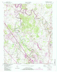 Download a high-resolution, GPS-compatible USGS topo map for Walterhill, TN (1984 edition)