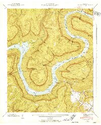 Download a high-resolution, GPS-compatible USGS topo map for Wauhatchie, TN (1952 edition)