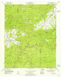 Download a high-resolution, GPS-compatible USGS topo map for Wear Cove, TN (1954 edition)