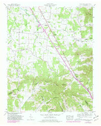 Download a high-resolution, GPS-compatible USGS topo map for Webbs Jungle, TN (1981 edition)