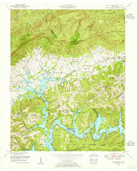 Download a high-resolution, GPS-compatible USGS topo map for Well Spring, TN (1955 edition)