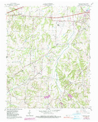 Download a high-resolution, GPS-compatible USGS topo map for Westover, TN (1990 edition)