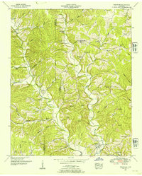 Download a high-resolution, GPS-compatible USGS topo map for Westpoint, TN (1954 edition)