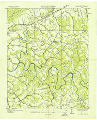 Download a high-resolution, GPS-compatible USGS topo map for Wheeler, TN (1935 edition)