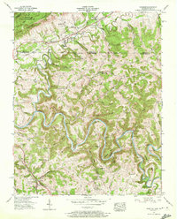 Download a high-resolution, GPS-compatible USGS topo map for Wheeler, TN (1972 edition)