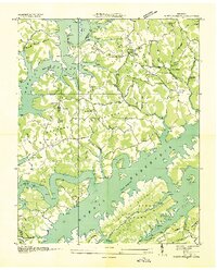 Download a high-resolution, GPS-compatible USGS topo map for White Hollow, TN (1936 edition)