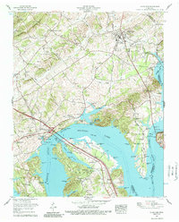 Download a high-resolution, GPS-compatible USGS topo map for White Pine, TN (1989 edition)