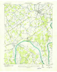 Download a high-resolution, GPS-compatible USGS topo map for White Pine, TN (1935 edition)