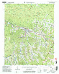 preview thumbnail of historical topo map of Carter County, TN in 2003