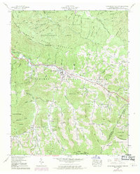Download a high-resolution, GPS-compatible USGS topo map for White Rocks Mountain, TN (1970 edition)