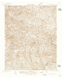 1934 Map of Roan Mountain, TN