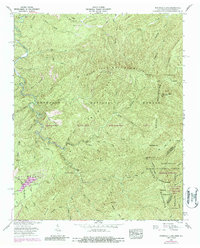 Download a high-resolution, GPS-compatible USGS topo map for Whiteoak Flats, TN (1987 edition)