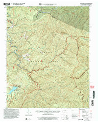 preview thumbnail of historical topo map of Monroe County, TN in 2003