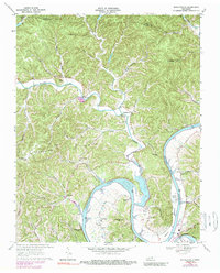 Download a high-resolution, GPS-compatible USGS topo map for Whitleyville, TN (1989 edition)