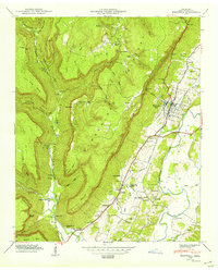 Download a high-resolution, GPS-compatible USGS topo map for Whitwell, TN (1950 edition)