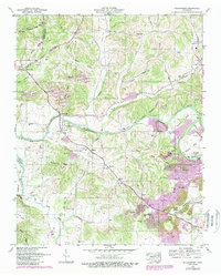Download a high-resolution, GPS-compatible USGS topo map for Williamsport, TN (1989 edition)