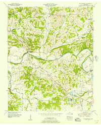 Download a high-resolution, GPS-compatible USGS topo map for Williamsport, TN (1956 edition)