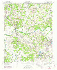 Download a high-resolution, GPS-compatible USGS topo map for Williamsport, TN (1974 edition)