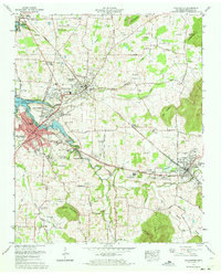 Download a high-resolution, GPS-compatible USGS topo map for Winchester, TN (1973 edition)